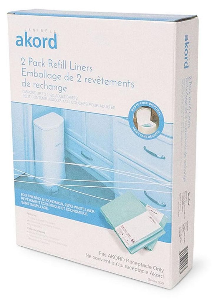 Janibell [2er Pack] Akord 41 Liter Nachfüllpack 330AR2B Produktbild 