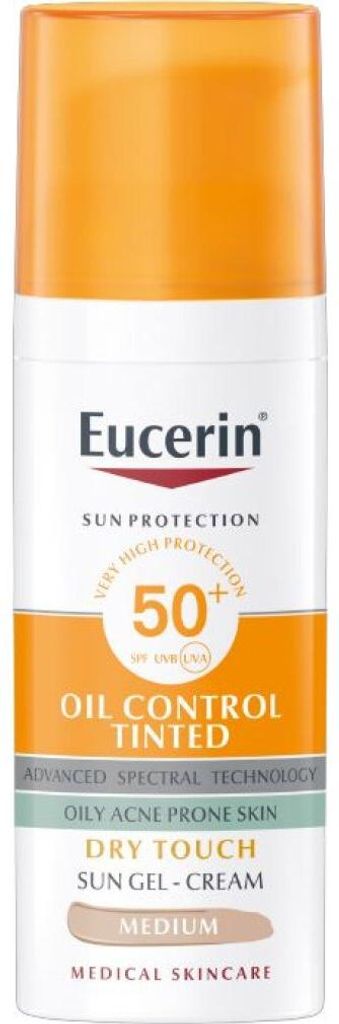 Ochranný tónovací a matující gelový krém na obličej SPF 50+ Obrázek produktu 