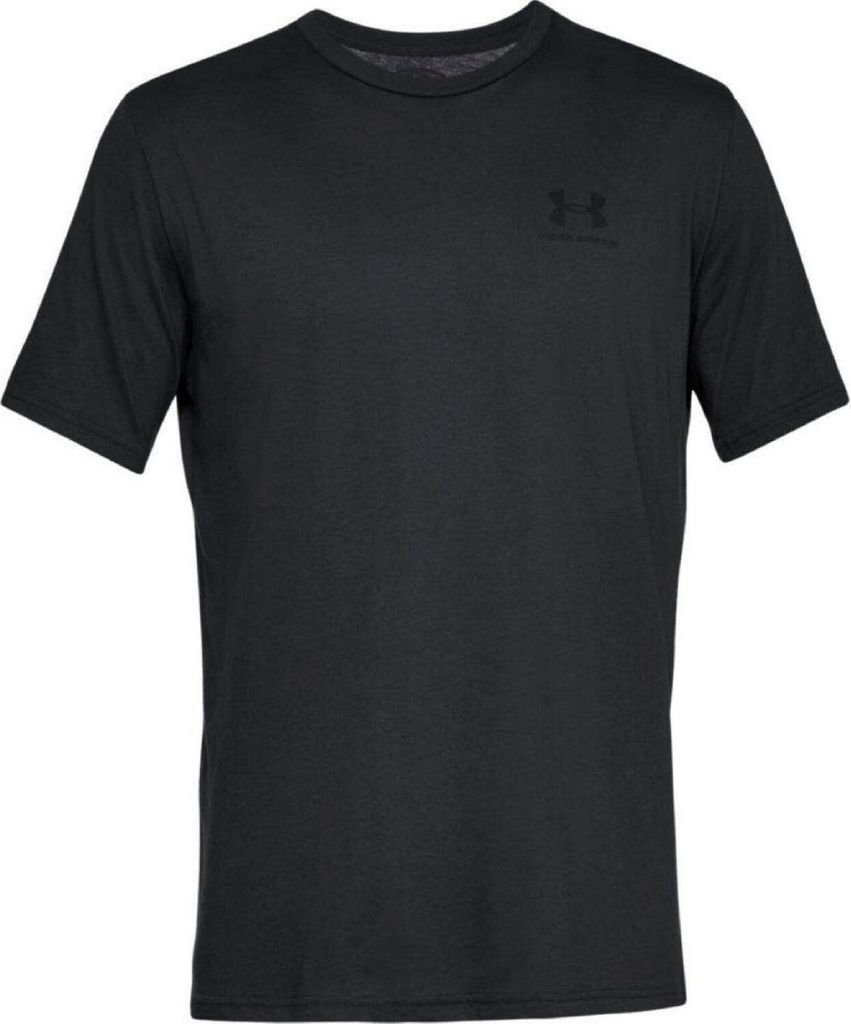 Under Armour Sportstyle Left Chest Ss Black Black 4Xl