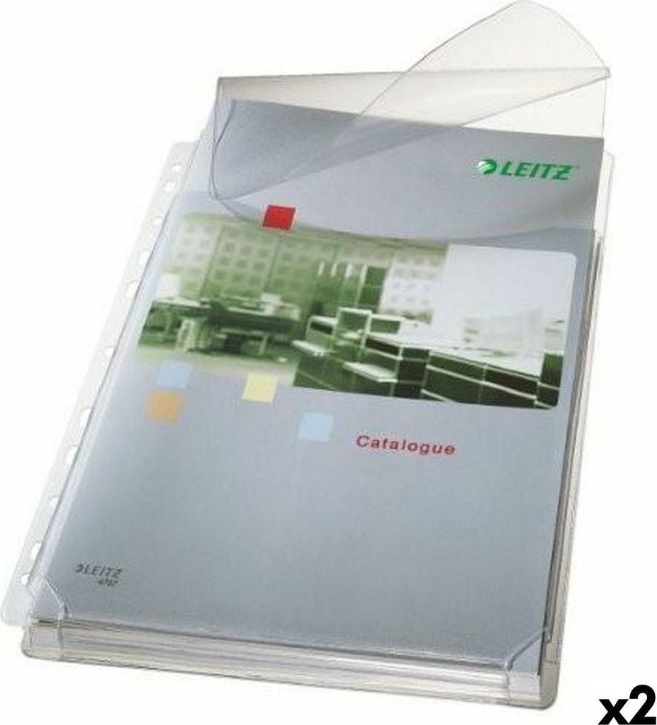 Leitz - Mundharmonica Showtas Leitz Premium mit Ventil PVC A4 | Packen Sie ein 5 -Stück | 10 Stück