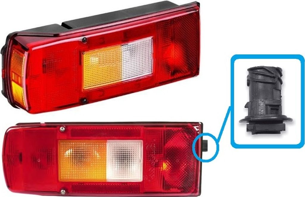 Luce freno posteriore sinistra Volvo FH FM 9/ 12/ 16, FMX, Immagine del prodotto 