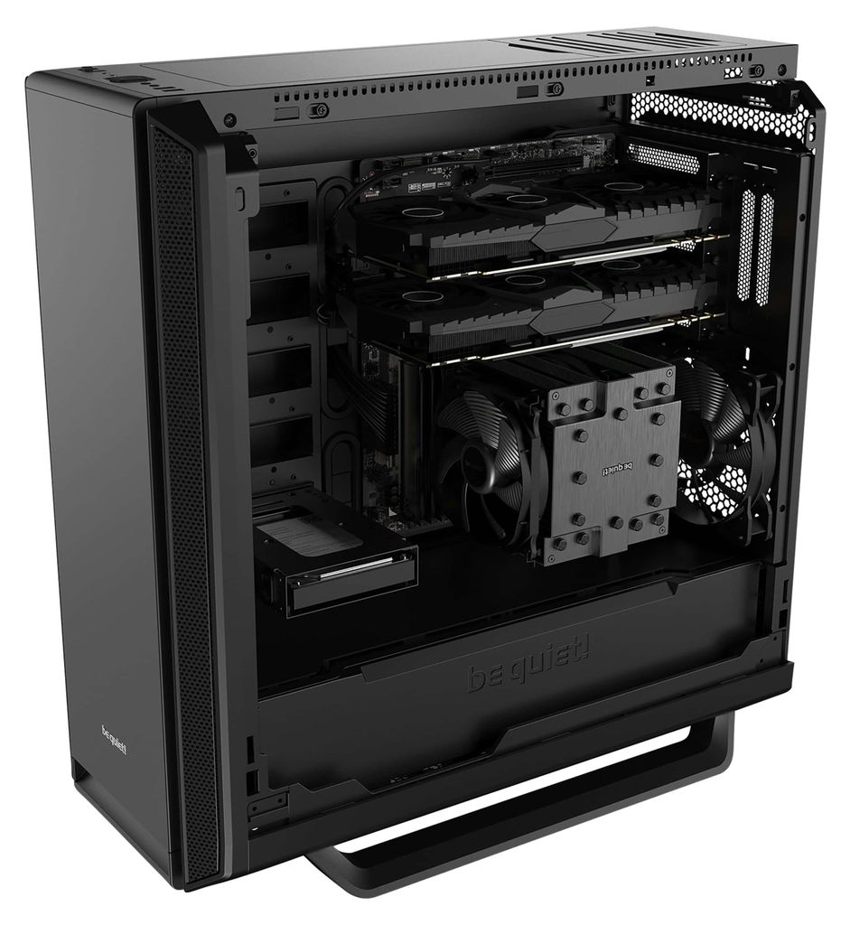 buďte ticho! Silent Base 802 Black Midi Tower Schwarz Obrázok produktu 