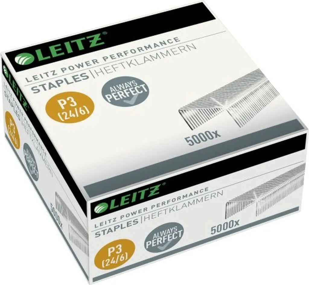 Agrafes Power Performance P3 24/6mm haute capacité - Acier renforcé