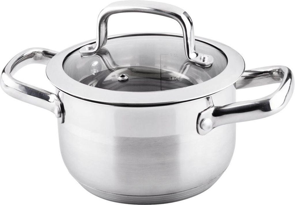 Pentola Lamart con coperchio 16x9,5 cm Prestige LTSS1695 Immagine del prodotto 