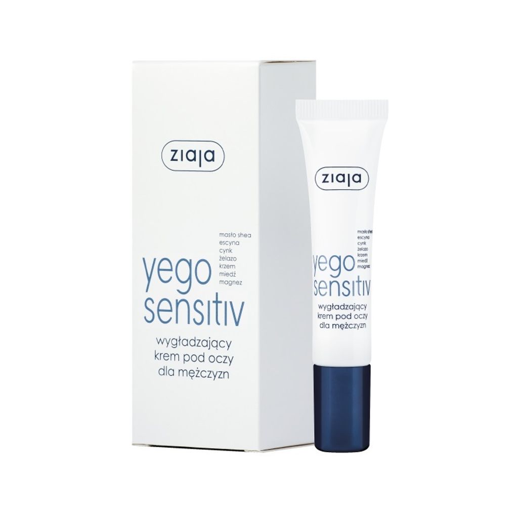 Ziaja Yego Sensitiv Augencreme für Männer, 15 ml