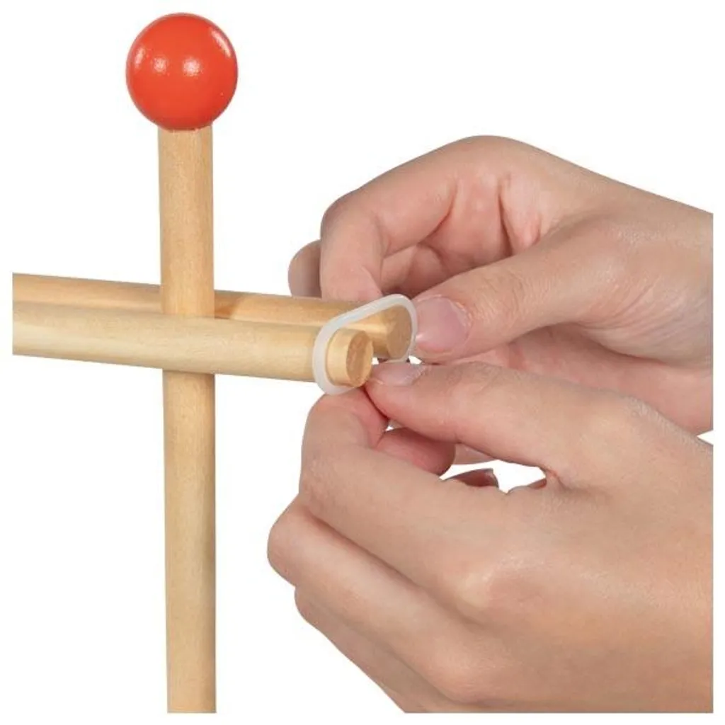 Circuit à billes FlexiTrack GOKI - Rails modulables et bois de hêtre