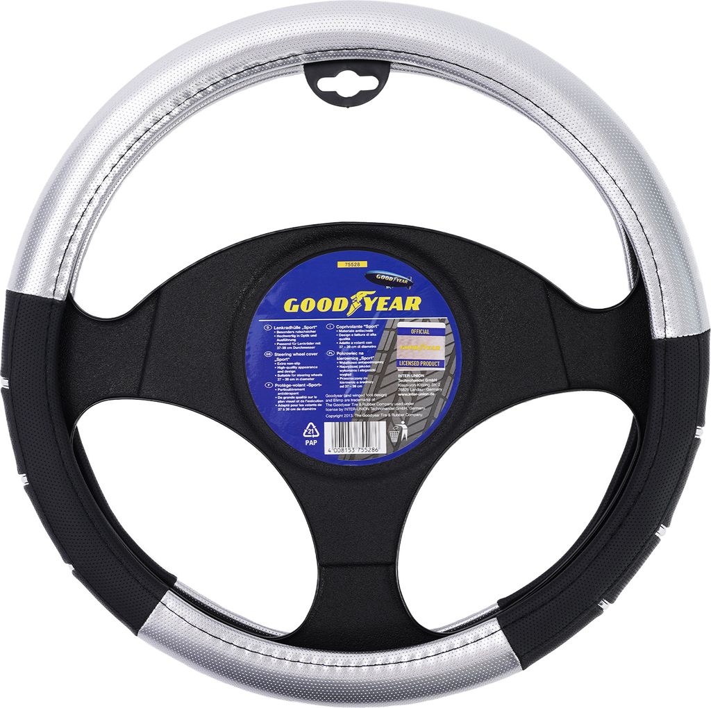 Potah volantu Sport Silver/Black Obrázek produktu 