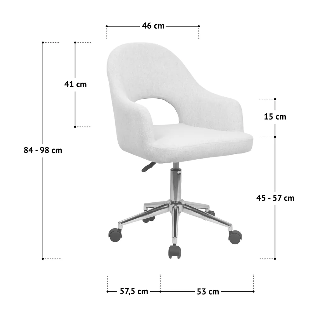 Chaise de bureau réglable KLARA : Dites adieu au mal de dos en style - 6