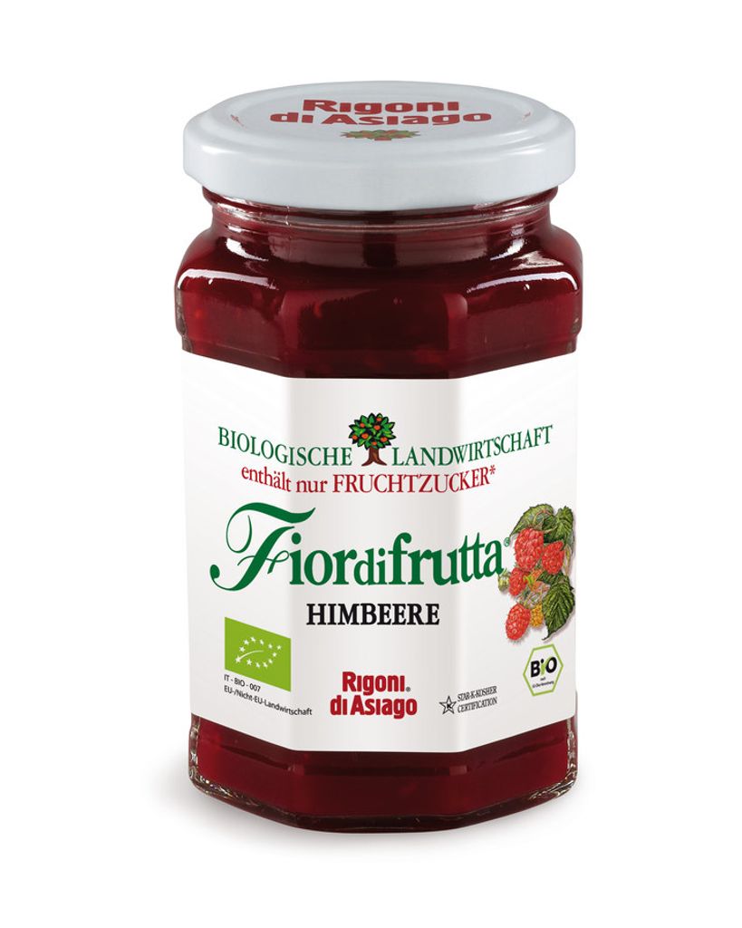 Rigoni di Asiago Fruchtaufstrich Himbeere 250g (bio) Produktbild 