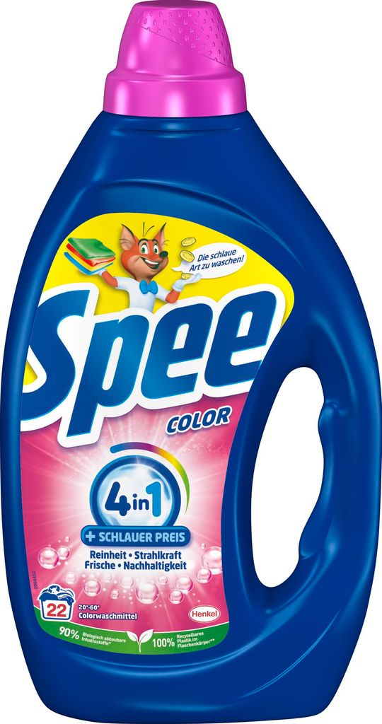 Spee Bunte Wäschegel, 22 Waschladungen Produktbild 