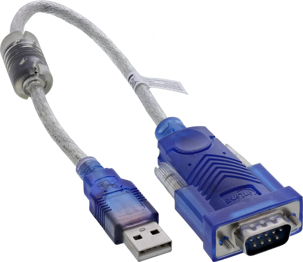 InLine 33304D Cavo Adattatore USB Seriale Premium RS232 RS-232 COM