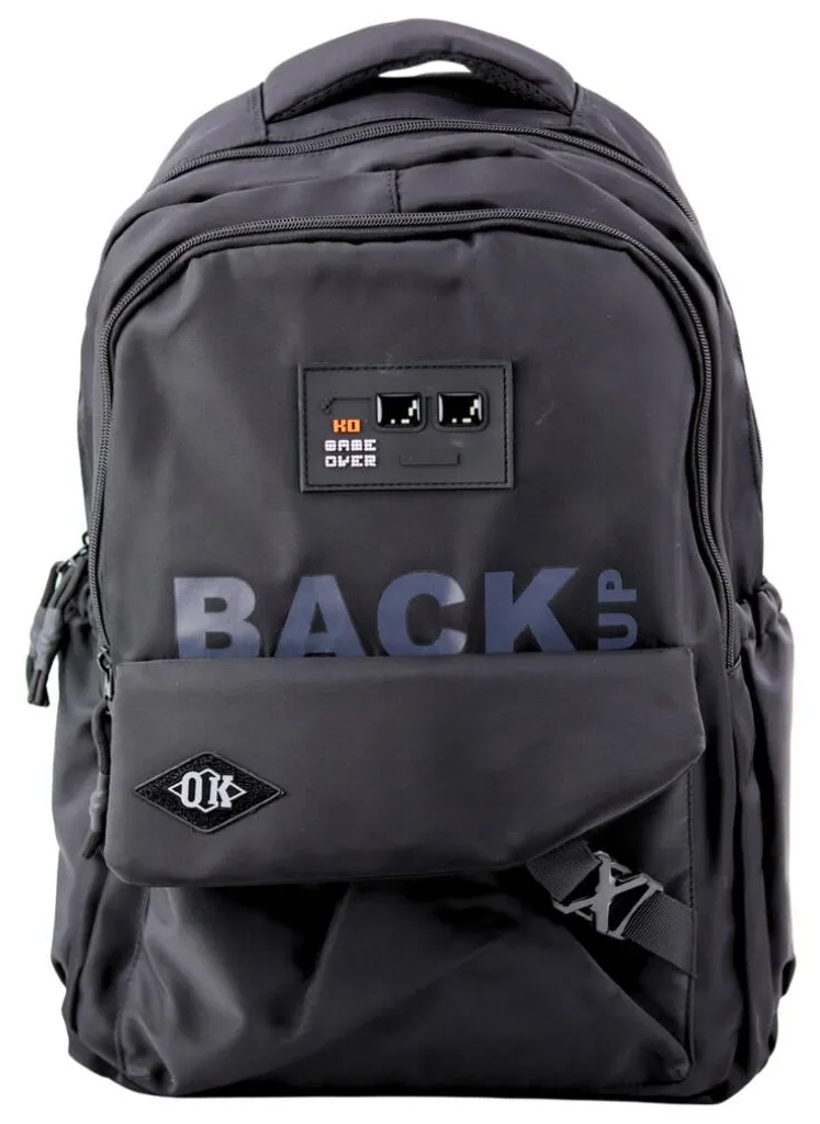 Sac à dos City Back Up Noir 6 poches : fini le désordre dans vos cours