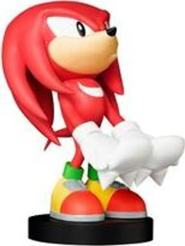 Statue Support Knuckles Sonic 21cm avec Bras Robustes Cable Guy Rouge - 5