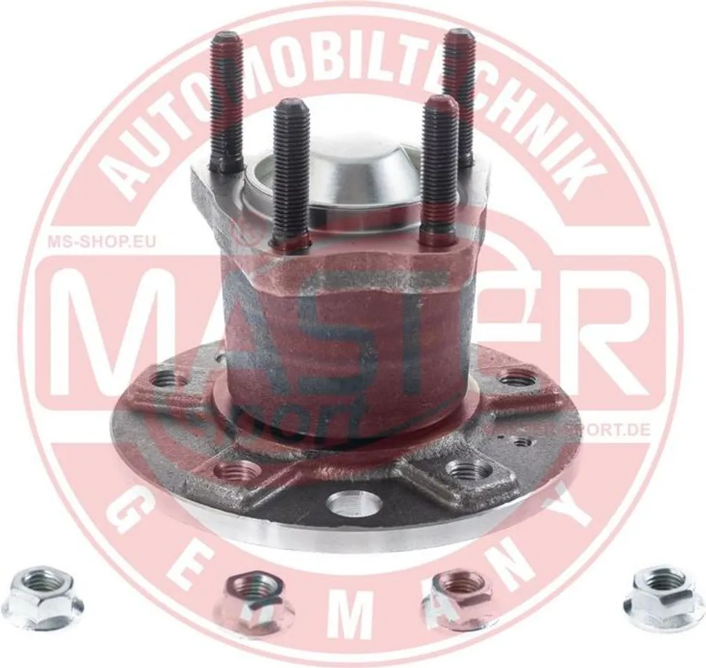 Jeu de roulements de roue arrière 1604005 pour Opel Zafira et Astra G