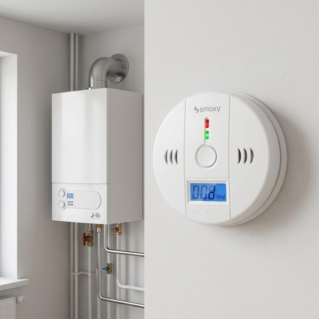 Czujnik Czadu Tlenku Węgla Detektor Co Alarm Wykrywacz 3X Zdjęcie produktu  Obraz wygenerowany przez AI