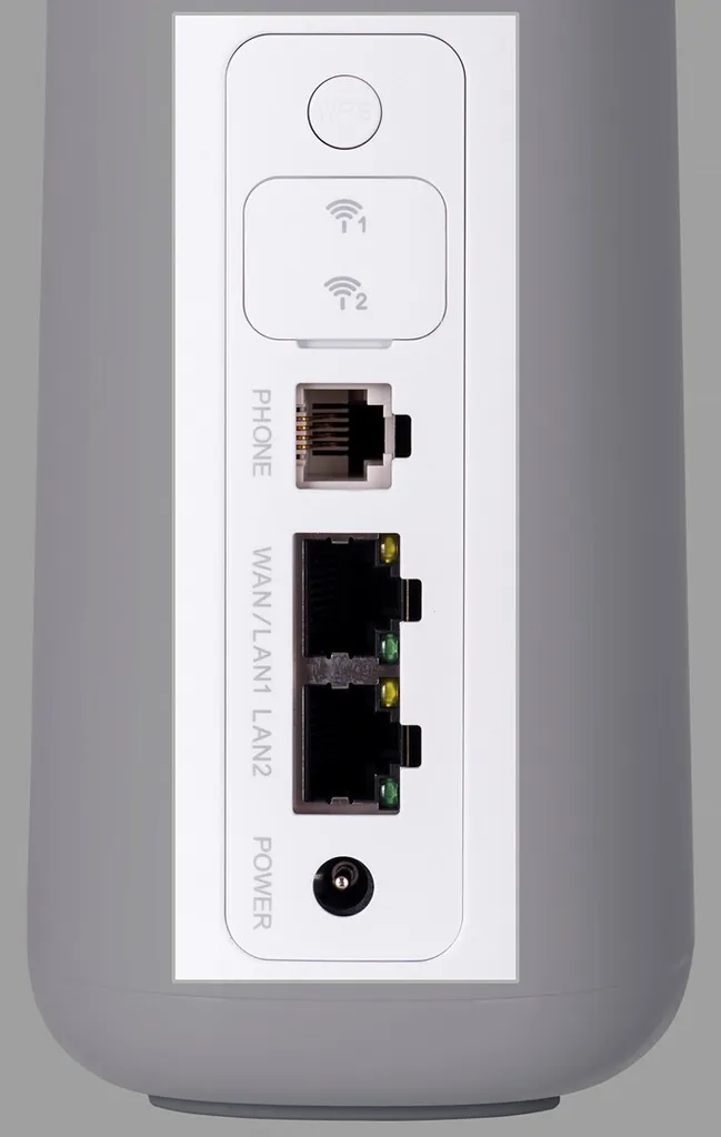 Routeur 4G Fixe ZTE MF289F Modem SIM Débloqué Gigabit Ethernet Blanc