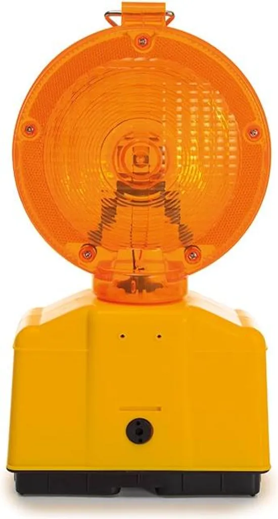 Feu clignotant d'avertissement à LED orange 12V 24V pour chantier