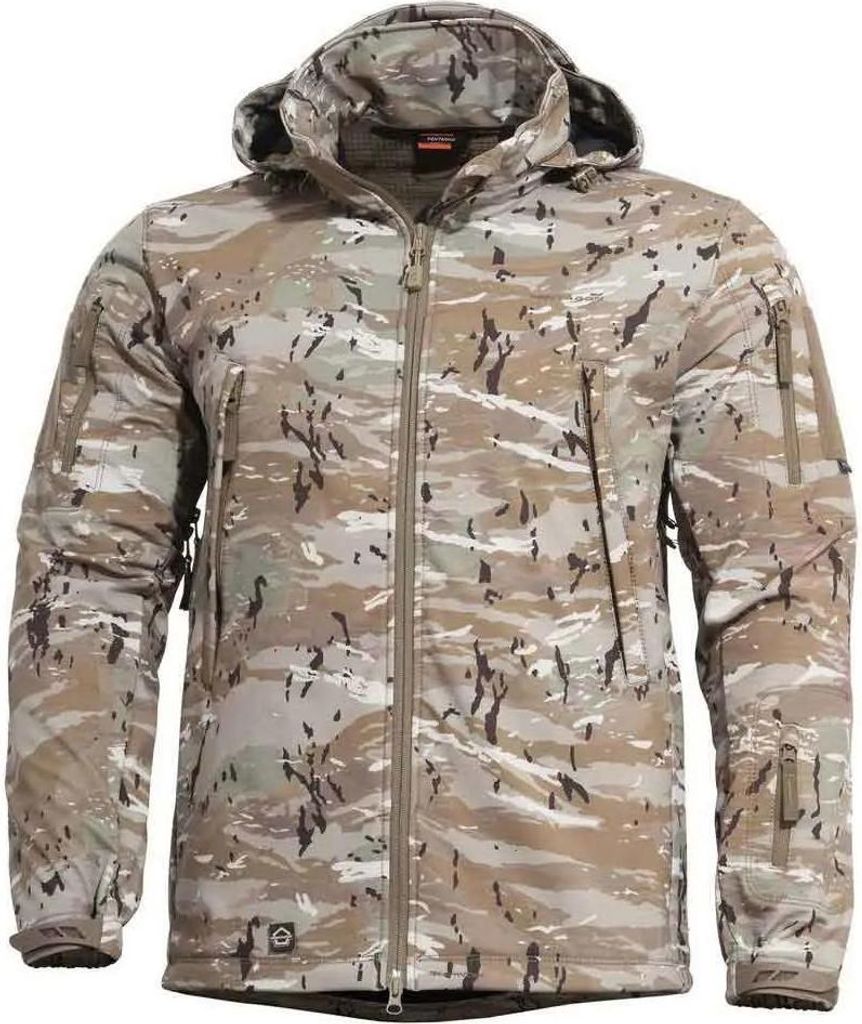 Pentagon Artaxes Camo Jacke Beige,Grün M Herren Beige,Grün M