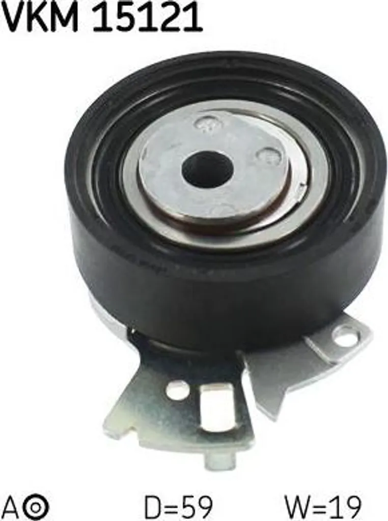 Galet Tendeur de Distribution SKF VKM 15121 compatible Opel et Daewoo