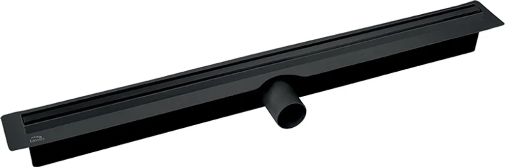 Scarico Lineare 60 cm Acciaio Inox Nero Slim - Design Minimalista
