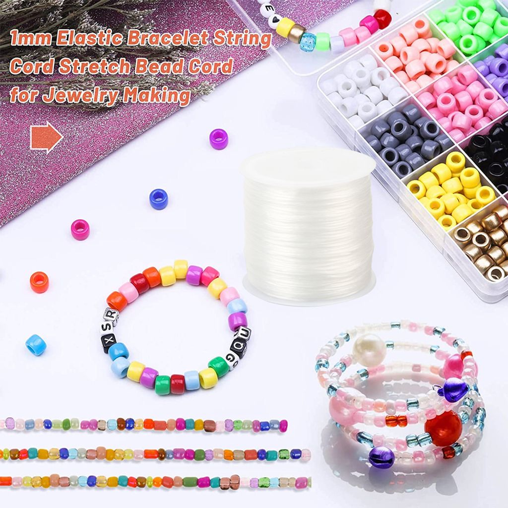 Elastischer Schmuckfaden, Gummiband, Perlenschnur,  Produktbild-Vorschau 12