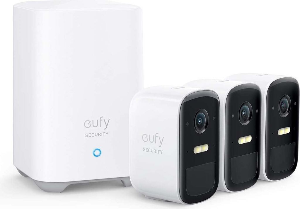 eufyCam 2C (3-Cam Kit) White / 3-CAM KIT Produktbild 