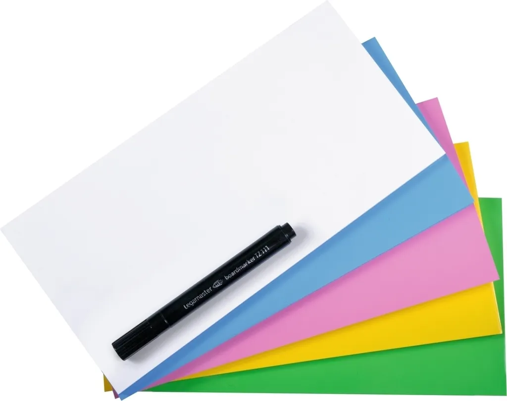 Legamaster foglietti Magic 7-159499 10x20cm assortiti 500 pezzi/confezione.