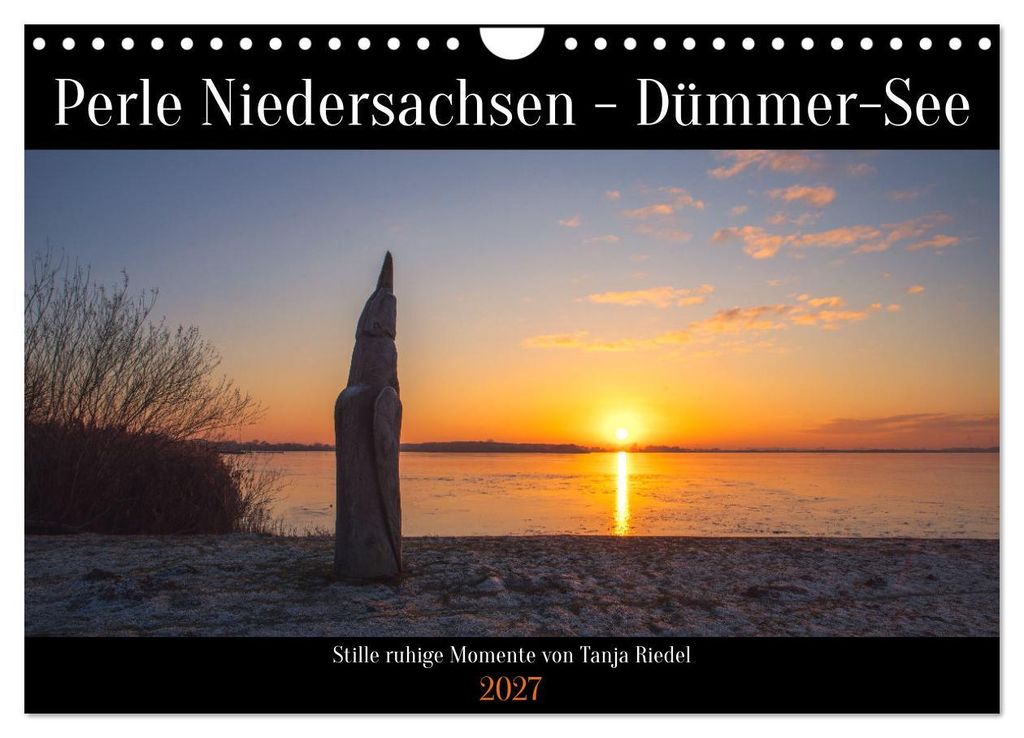 Perle Niedersachsen - Dümmer-See (Wandkalender 2027 DIN A4 quer), CALVENDO Monatskalender