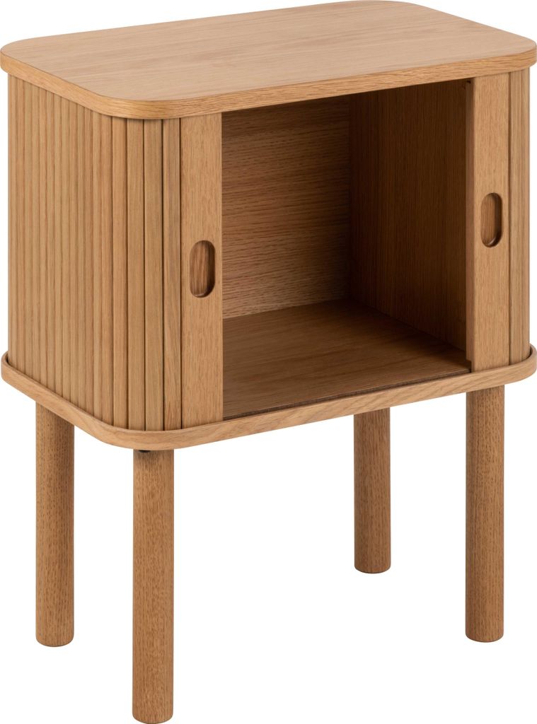 Langley Nachttisch 2 Türen Natur.