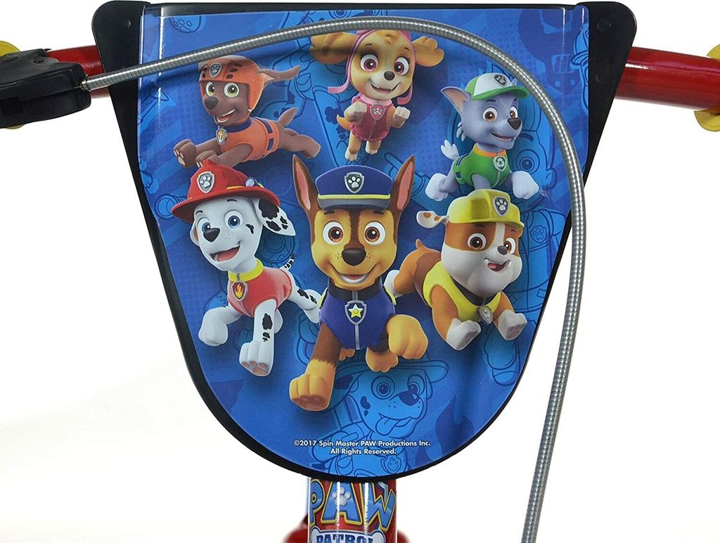 Paw Patrol 14 Zoll 24 cm Jungen Felgenbremse Rot Produktbild 15