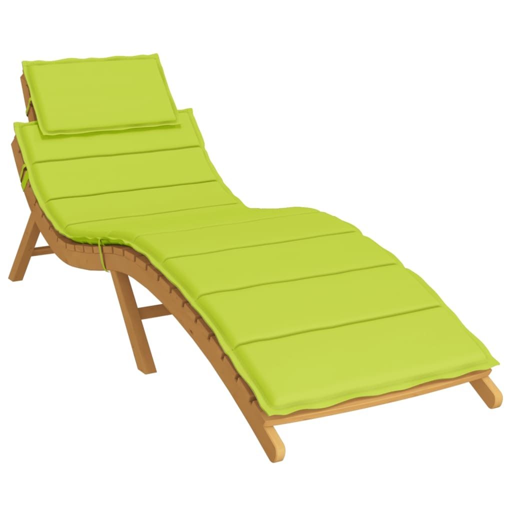 (Robust Möbel) Sonnenliegen-Auflage Hellgrün 186x58x4cm Oxford-Gewebe - CL283467 - Gartenmöbelauflagen