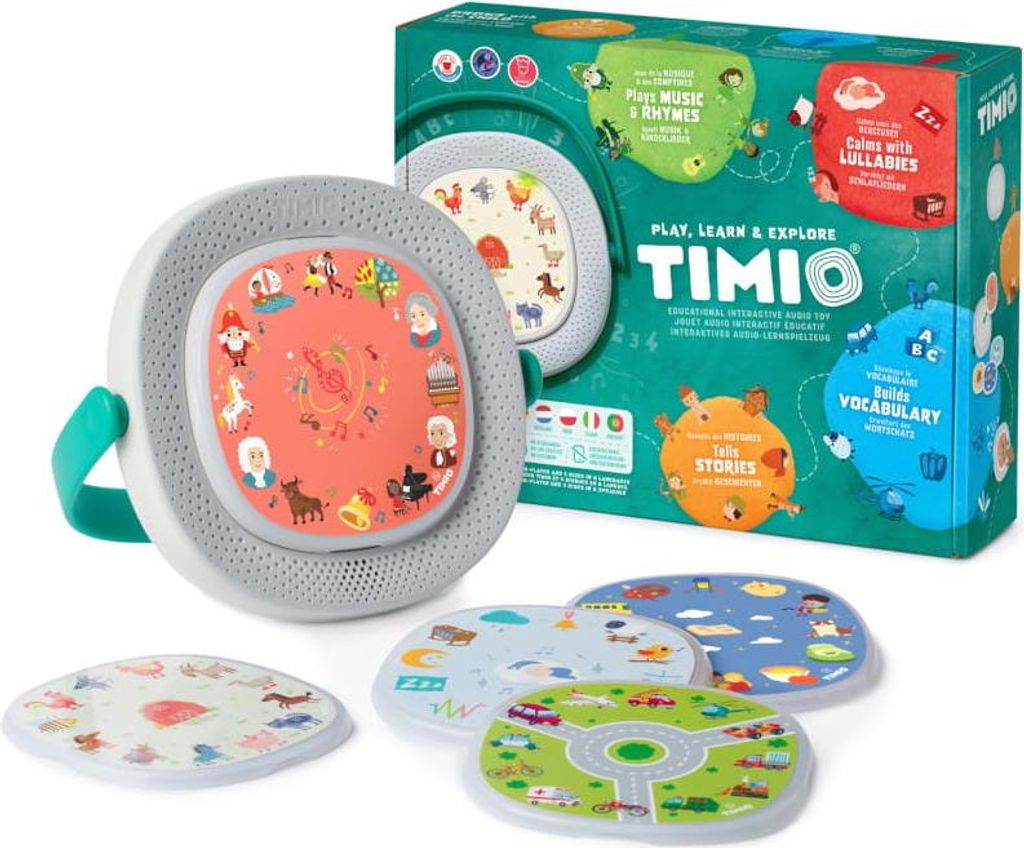 Kit de démarrage TIMIO + 5 disques - un jouet interactif Image du produit 