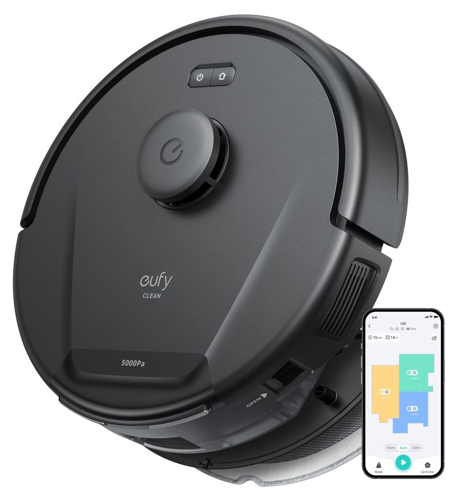 eufy Saugroboter L60 Hybrid schwarz