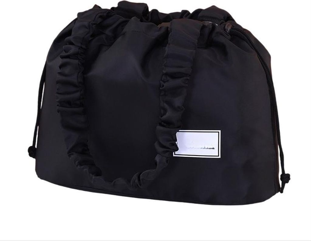 INF Wasserdichte Gymnastik Yoga Tasche für Damen und Herren mit Nassfach Schwarz