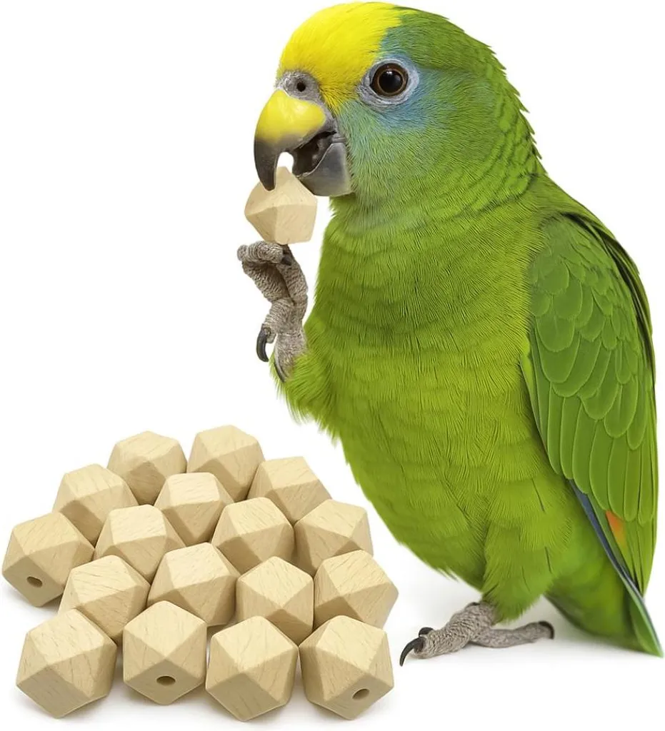 Ottagoni di legno POLYGONUM S - giocattolo per pappagalli, o pezzi di ricambio per il fai da te