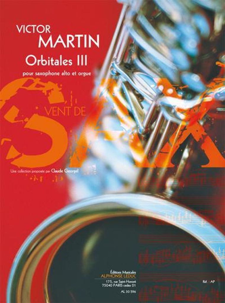 Orbitales vol.3 pour saxophone altoet piano
