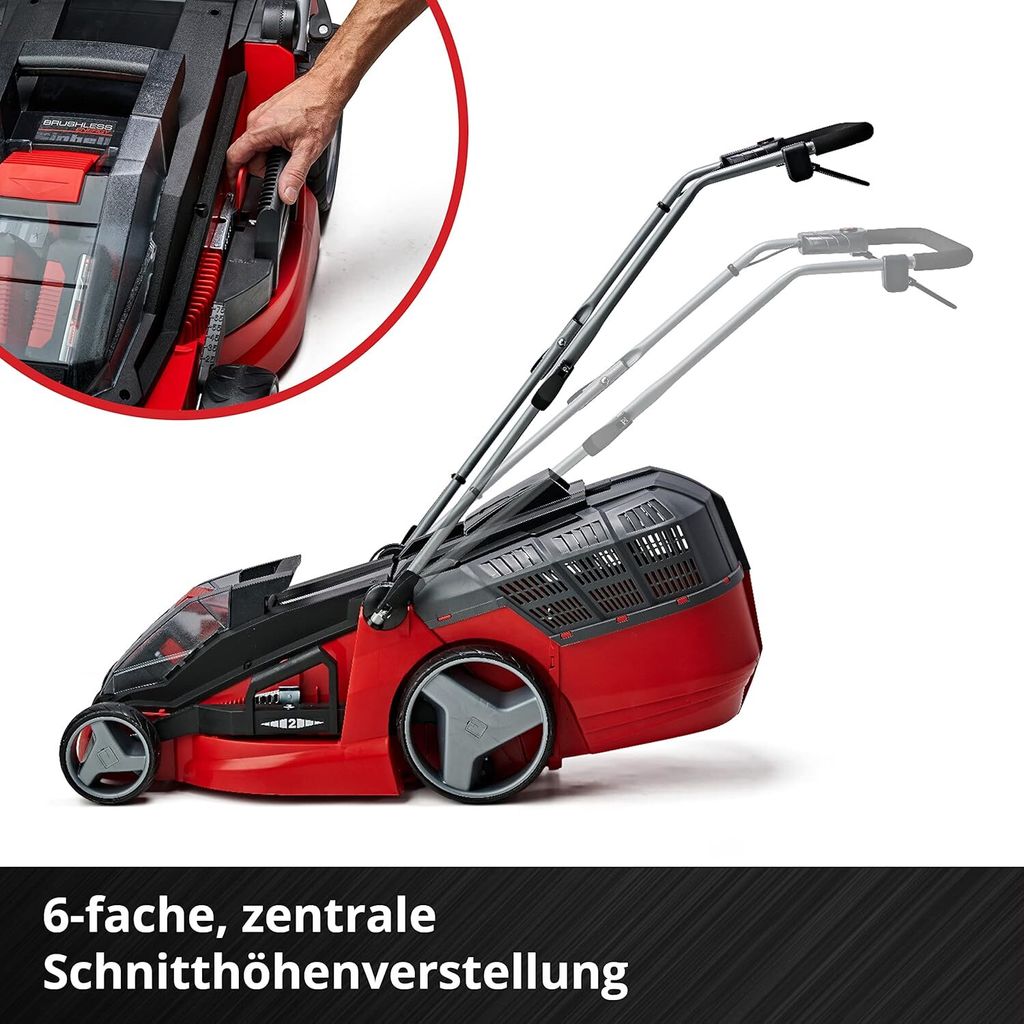 Akumulatorowa kosiarka do trawy Einhell GE-CM 43 Li M Kit Zdjęcie produktu 10