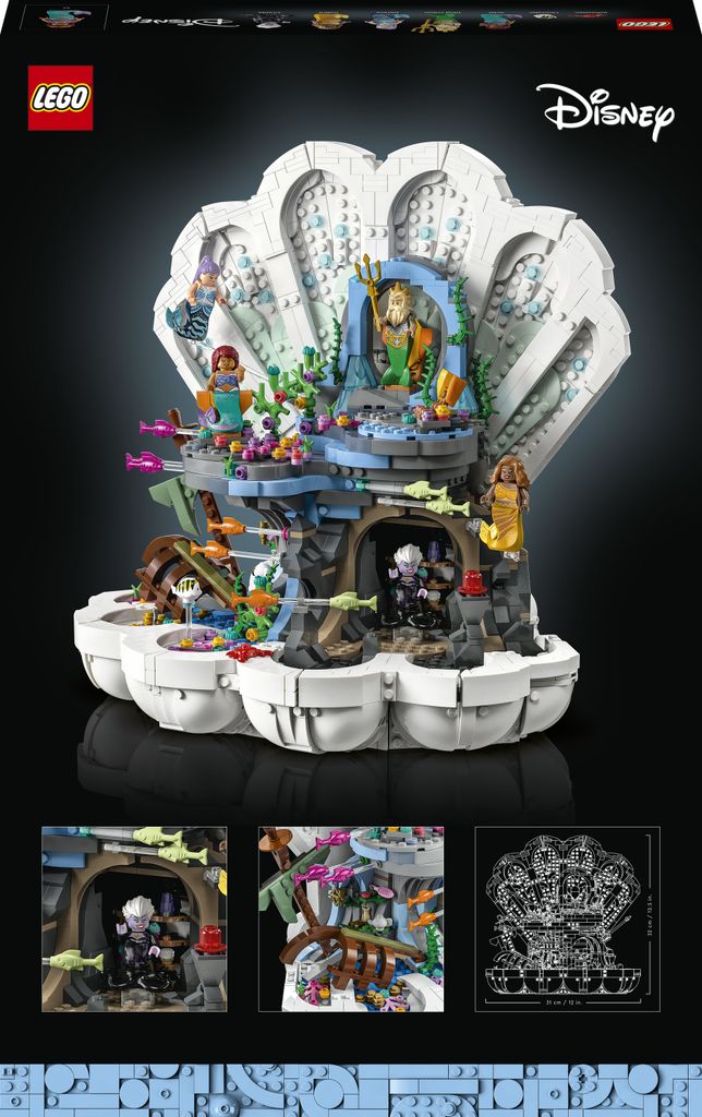 Lego Disney 43225 Královský Krunýř Malé Mořské Víly Obrázek produktu 