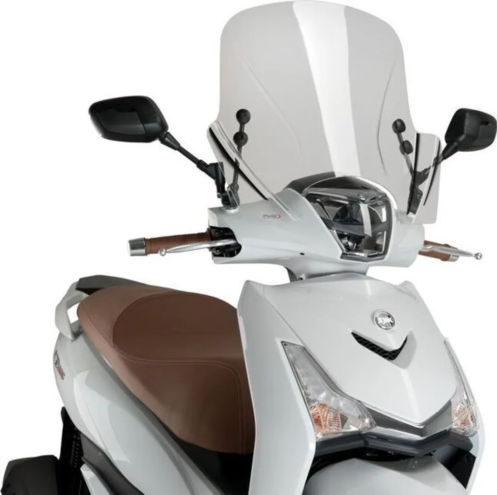 Bulle PUIG 3687W T.X. Anti-Vent et Pluie pour SYM HD 300 ie Euro 4