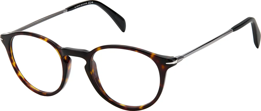 Monture de lunettes de vue homme David Beckham DB 1049 en acétate écaille
