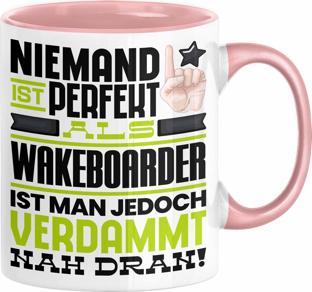 Wakeboarder Geschenk Tasse Lustige Geschenkidee für Produktbild 