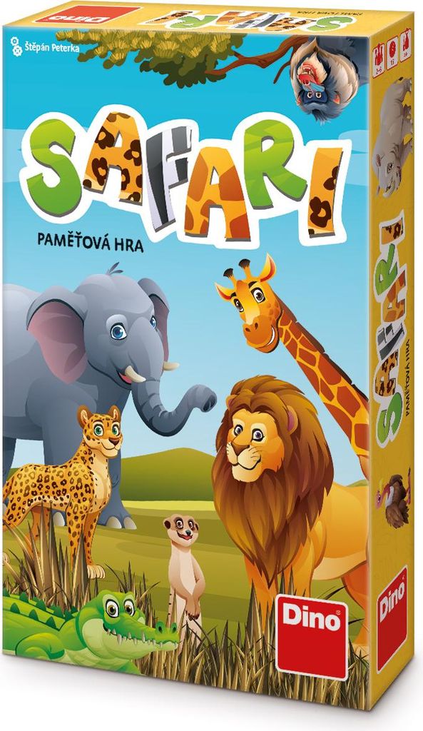 DINO Travel Safari-Spiel