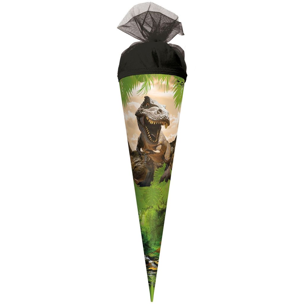 ROTH Geschenk-Schultüte klein Tyrannosaurus 50 cm rund Produktbild 