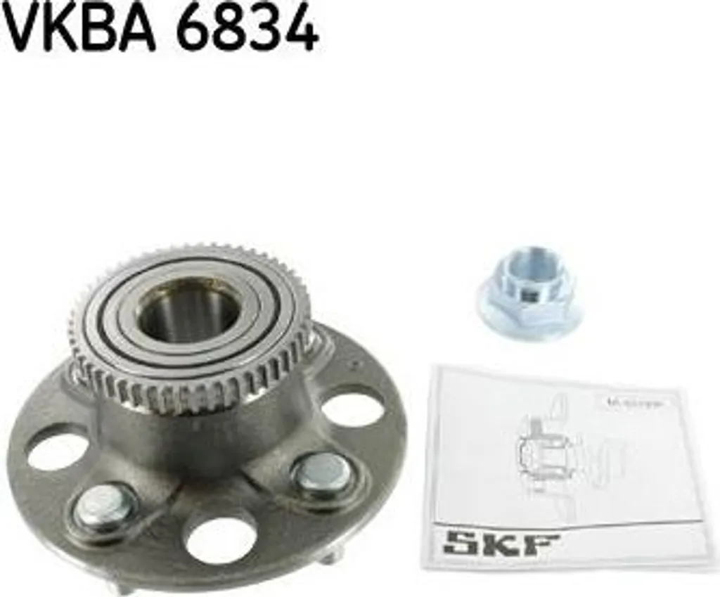 Réparation Train Arrière Civic avec Roulement SKF VKBA 6834 et Moyeu OE