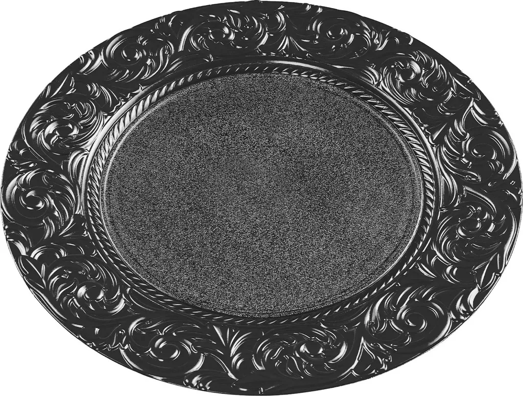 Set Sottopiatti Neri 13" Alta Qualità - Elegante e Resistente