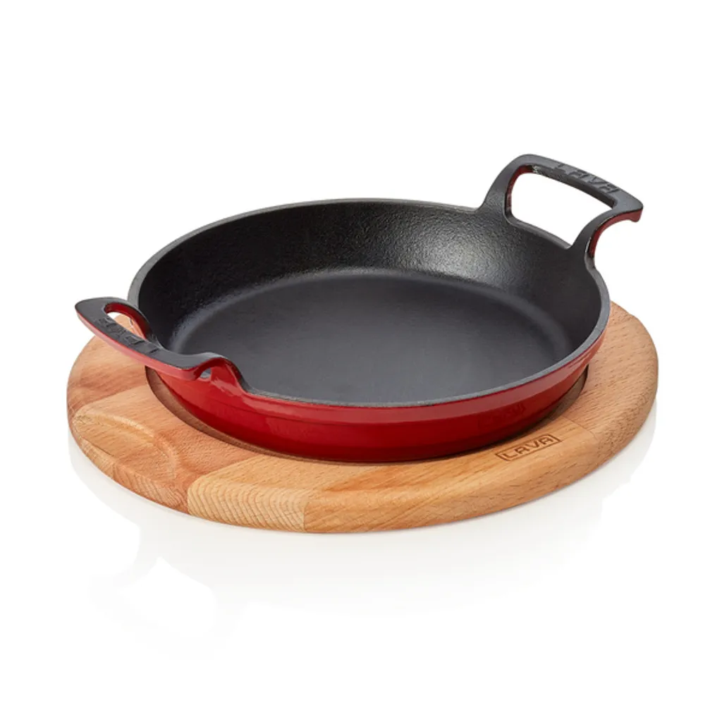 Padella Servizio 20cm Design Industriale | Padella Frittura Bassa 3.5cm