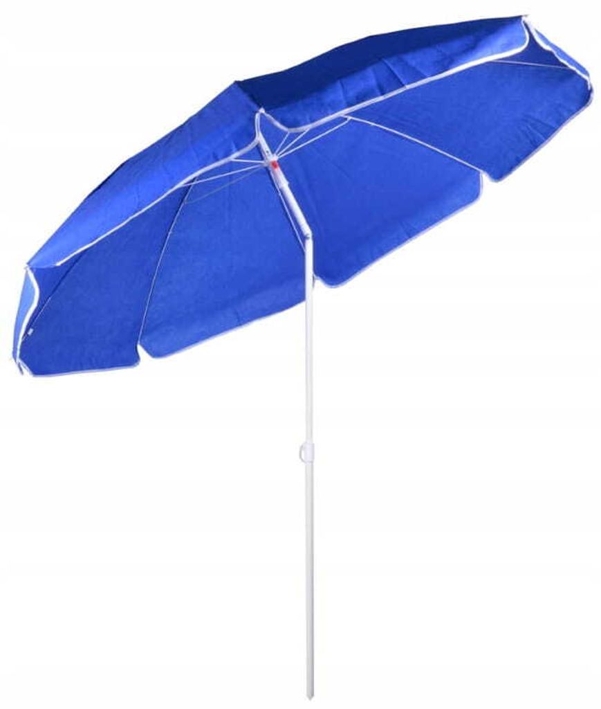 Sonnenschirm Sonnenschirm 180 cm blau