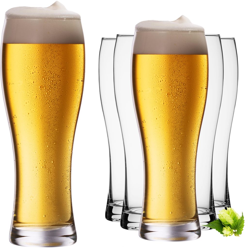 IMPERIAL Weizengläser aus Glas 500ml (max. 700ml) Set 6 Produktbild 