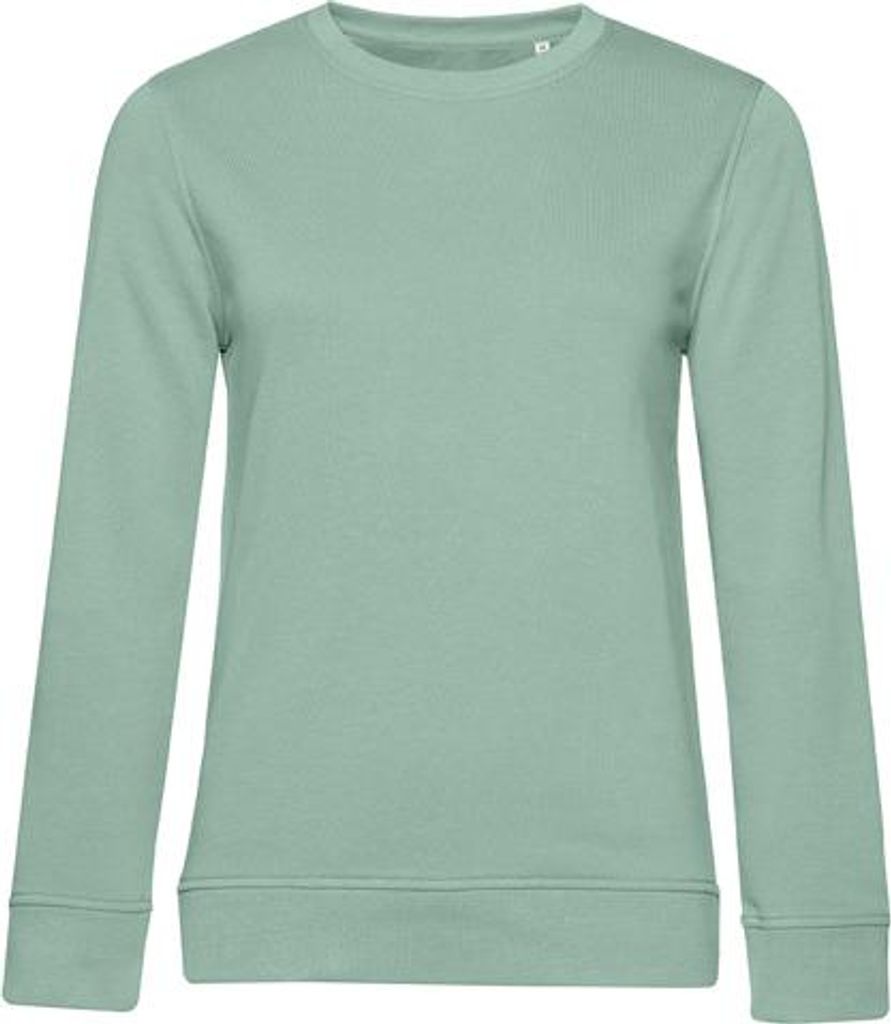 Damen-Sweatshirt - B&C ORGANIC C-NECK/W - sage - Größe 2XL