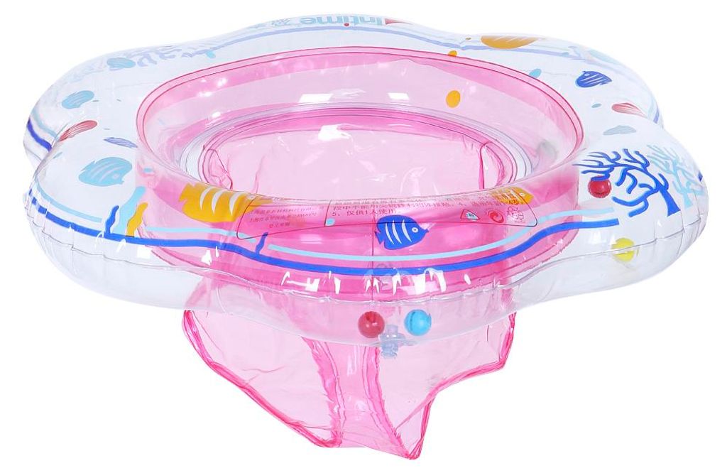 Aufblasbare Blow Up Kinder Kinder Sommer Schwimmring Trainer Wasserspielzeug Rosa